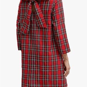 Plaid Red dress